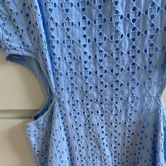 buffalo david bitton blue cutout mini dress - Picture 2 of 4